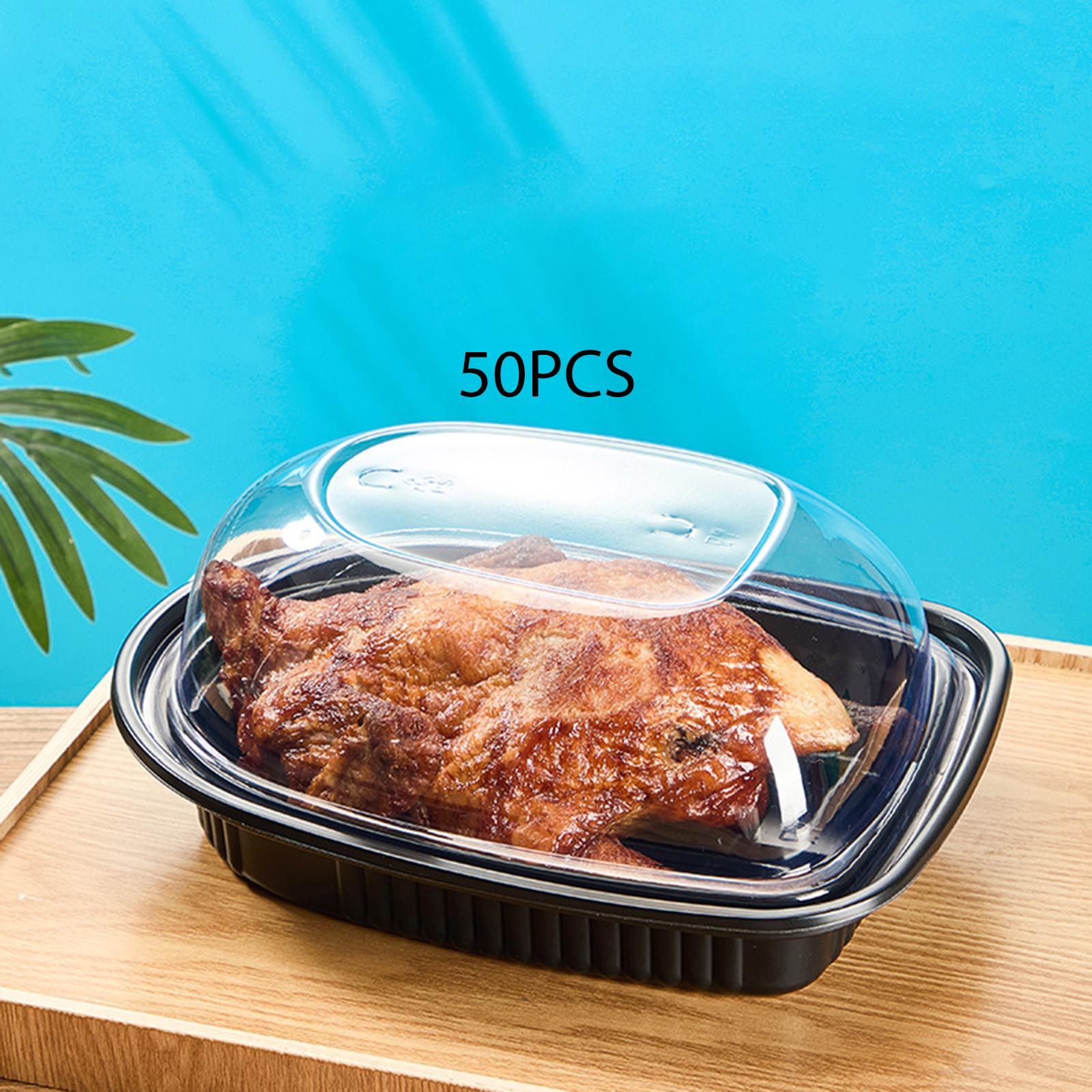 Meal Prep Chicken - Wegwerp bakjes voor rotisserie kip, grote
