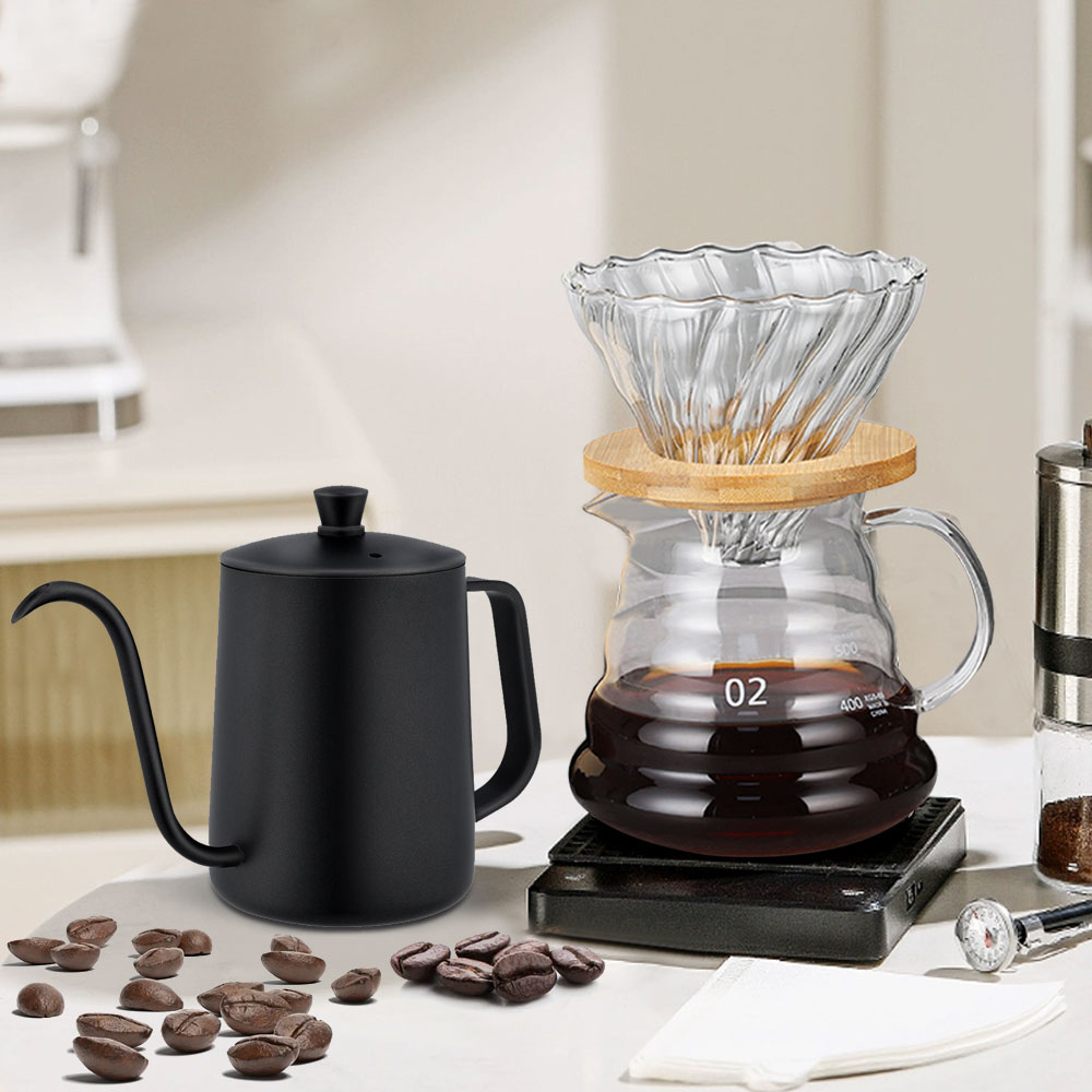 Glass Container Set - Koffiedruppelsysteem Glazen filterkan Koffiezetapparaat Combinatie Handgemaakte