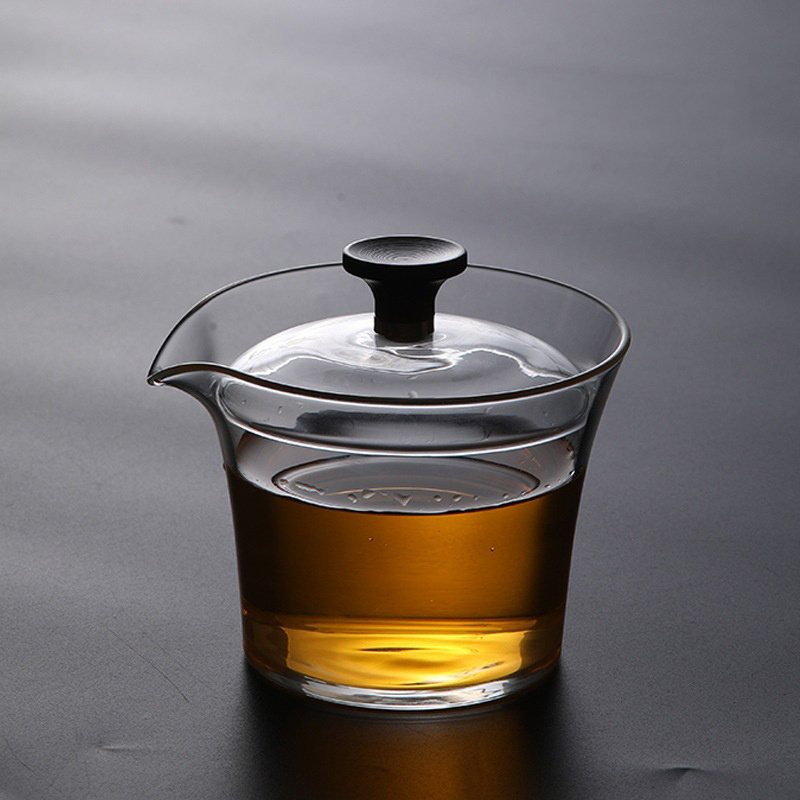 Glass Container Set - Japanse Stijl Hittebestendig Glas Gaiwan Puer