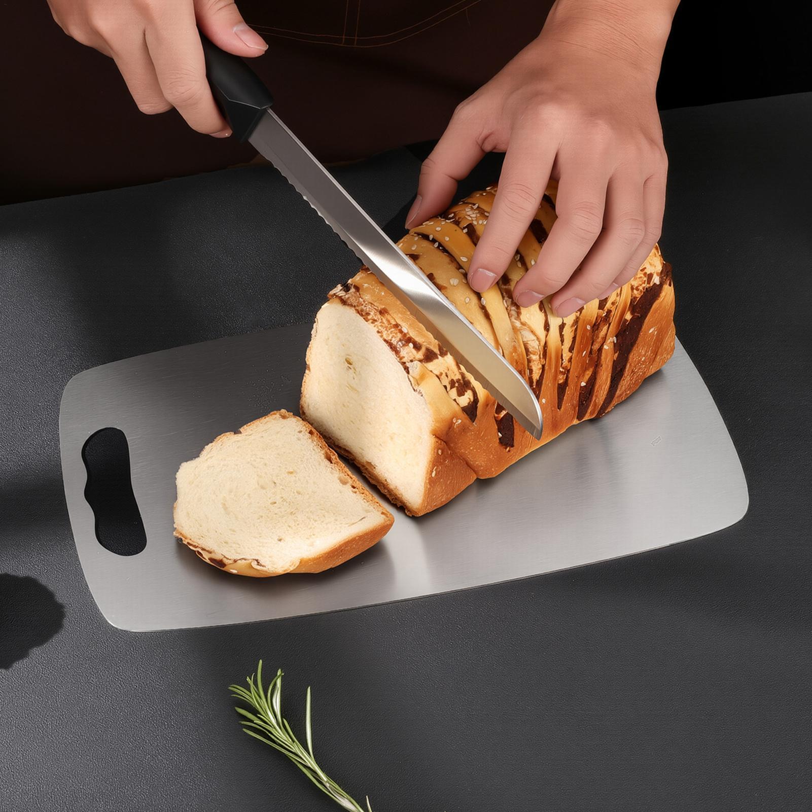 Meal Prep Chicken - Roestvrijstalen snijplank Dubbelzijdig keukengadget Dubbelzijdige snijplank