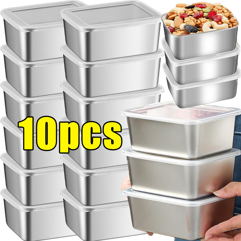 Meal Prep Box - Roestvrijstalen voedselopslagcontainers