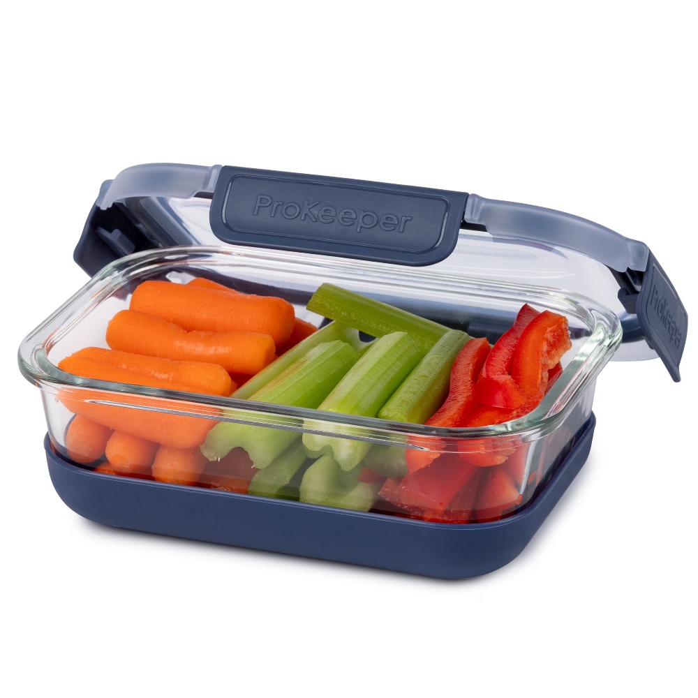 2,8-cup glazen voedselbewaarba - Meal Prep Box recensie en prijs