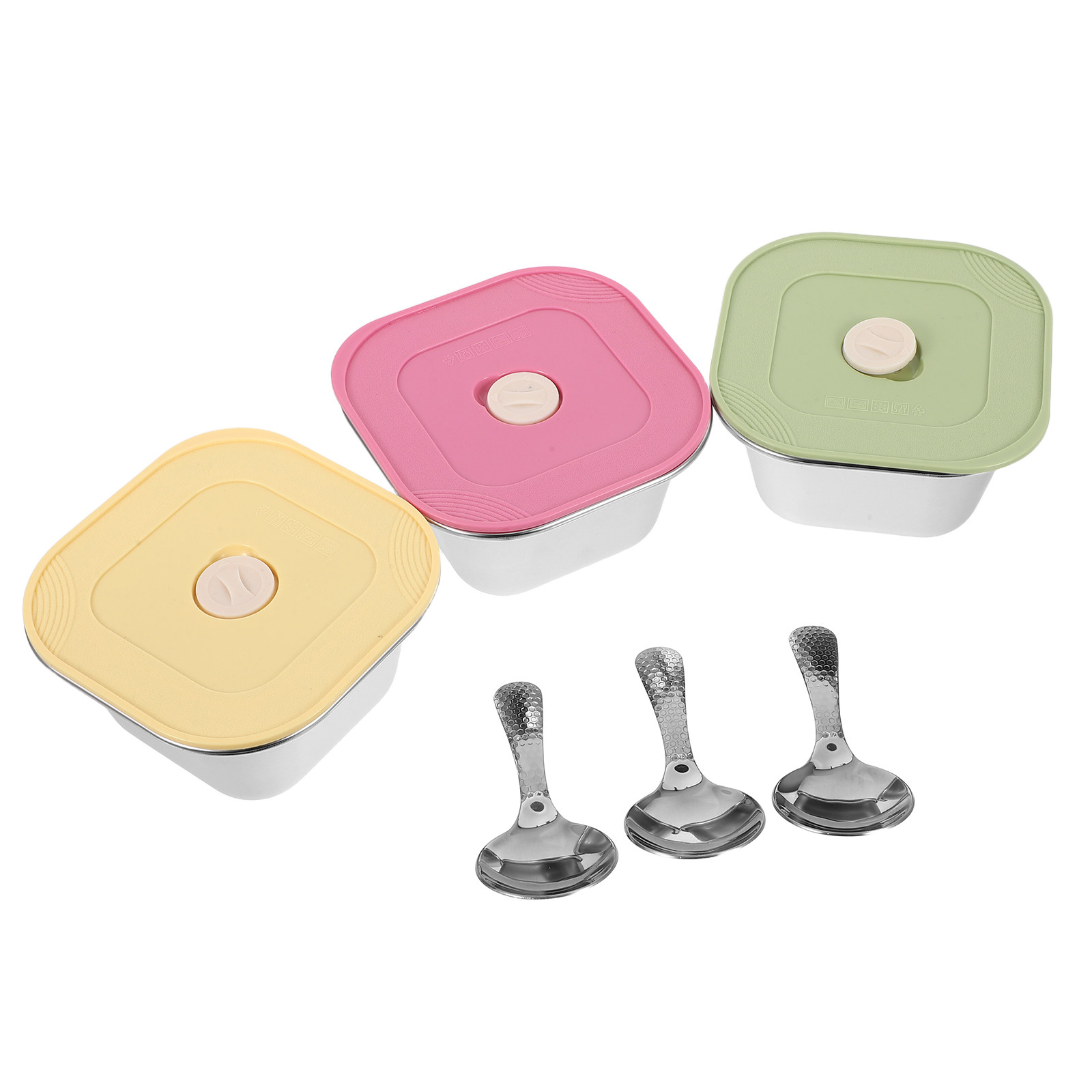 3-delige roestvrijstalen snack - Meal Prep Container recensie en prijs