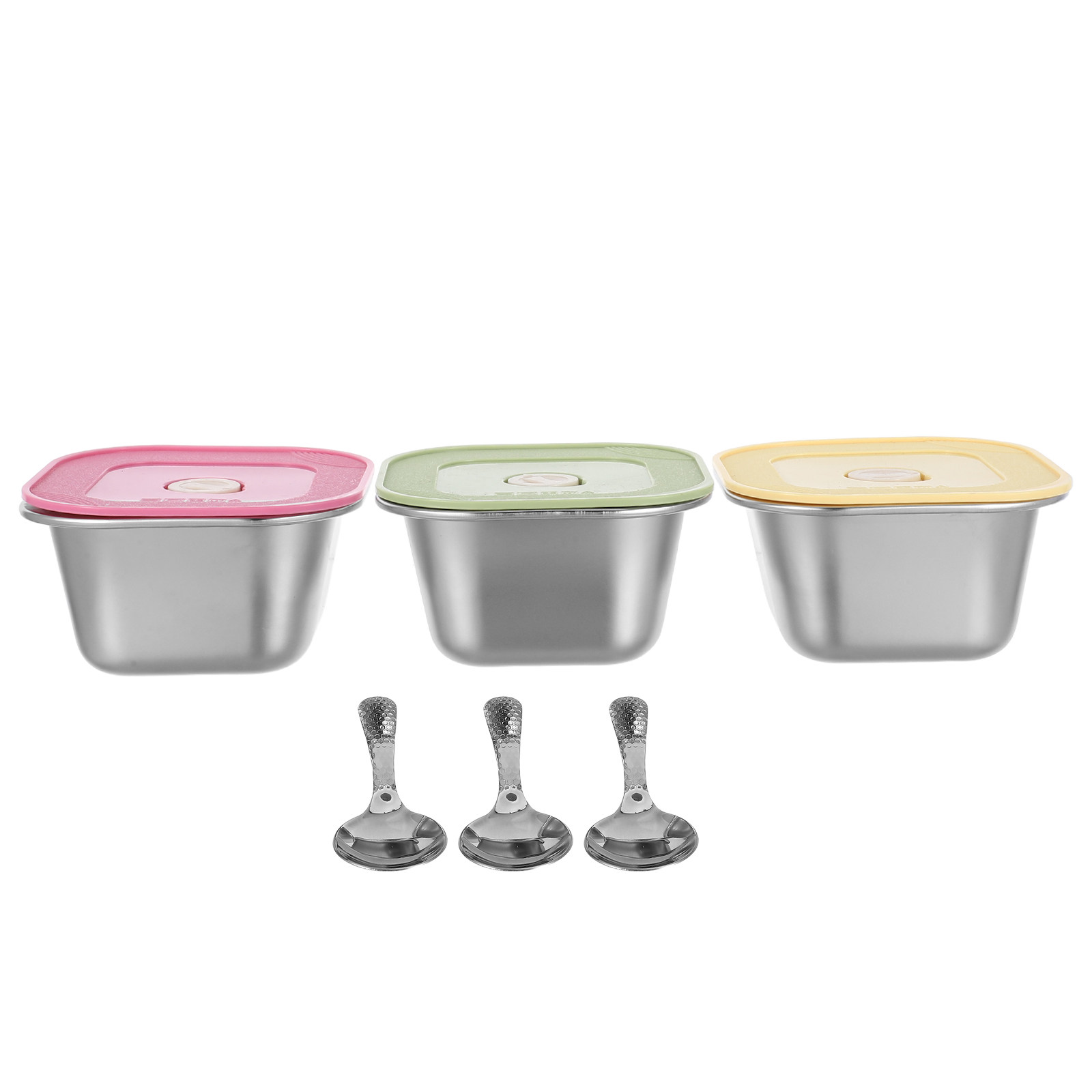 3-delige roestvrijstalen snack - Meal Prep Container recensie en prijs