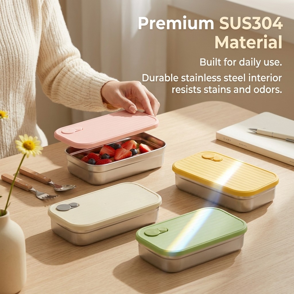 RVS Bento Box Metalen Lunchbox - Meal Preparation recensie en prijs