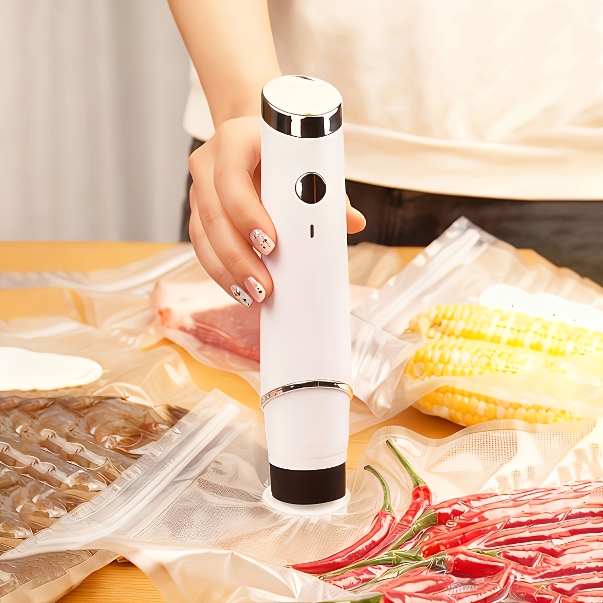 Handzame oplaadbare vacuümseal - Meal Prep Kit recensie en prijs