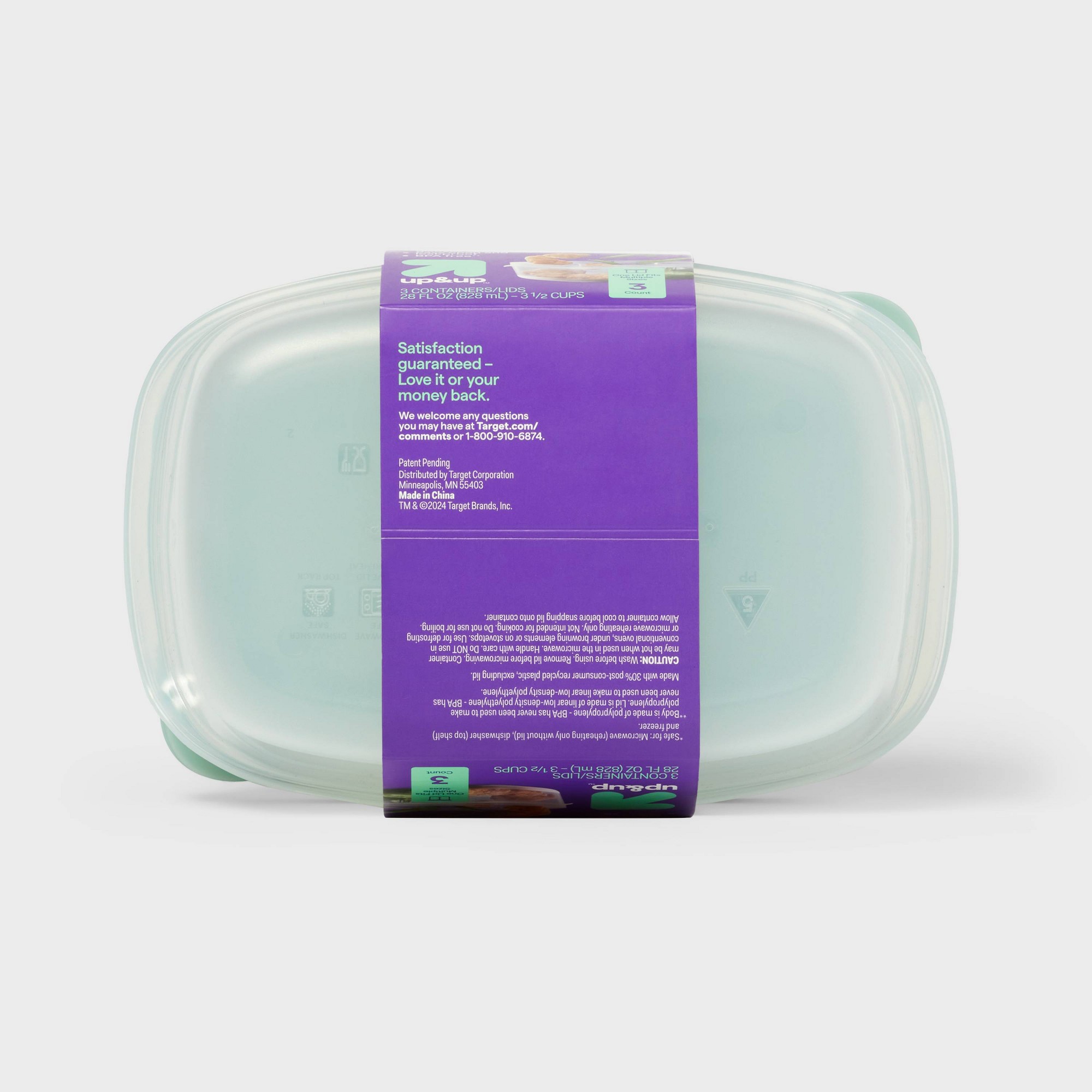 3-delige transparante plastic  - Meal Prep Container recensie en prijs