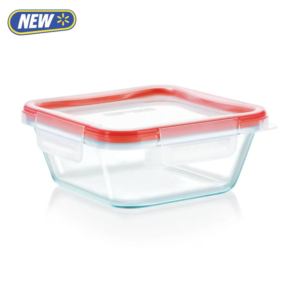 Freshlock 4-delige vierkante g - Meal Prep Glass Containers Oven Safe recensie en prijs
