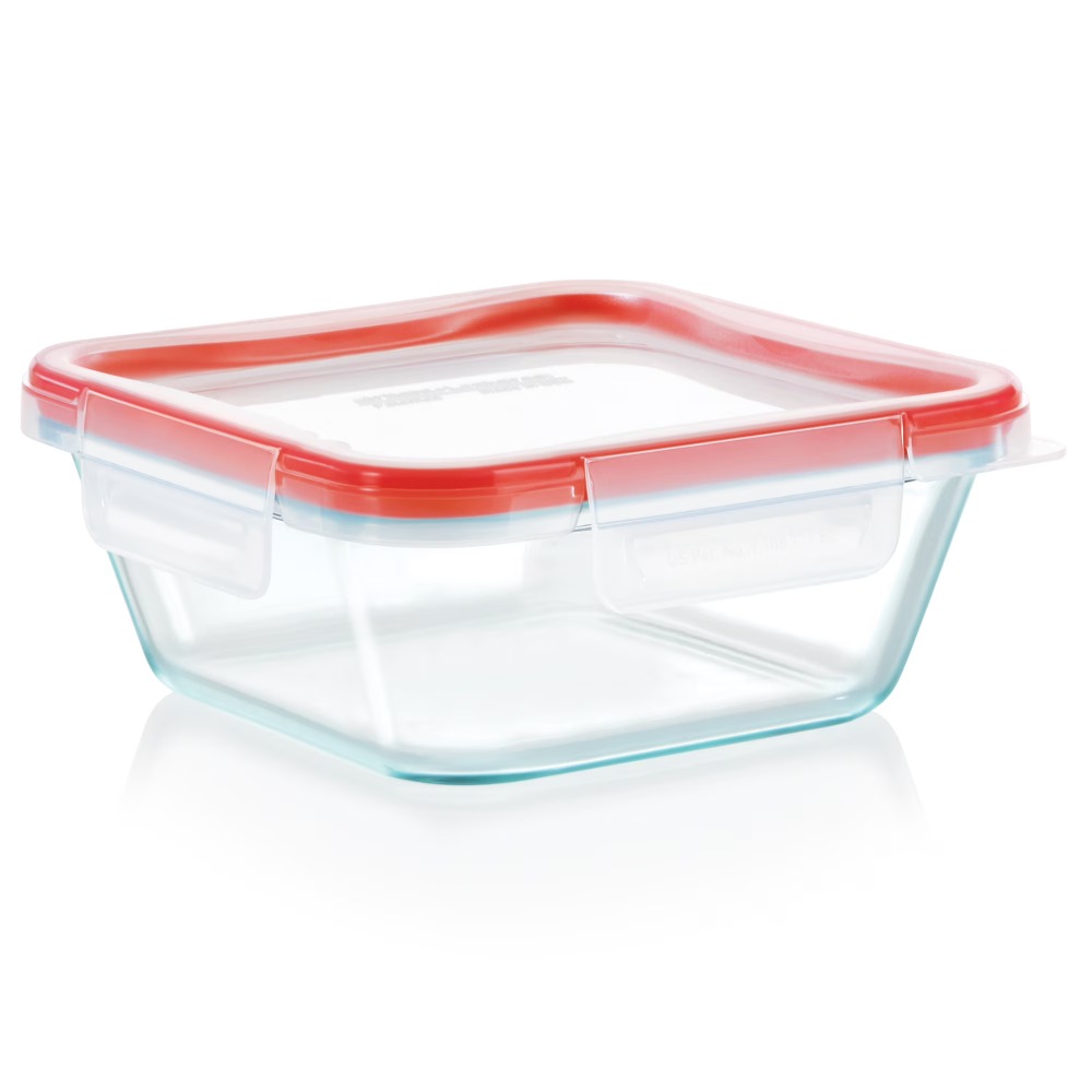Freshlock 4-delige vierkante g - Meal Prep Glass Containers Oven Safe recensie en prijs