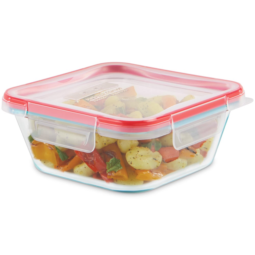 Freshlock 4-delige vierkante g - Meal Prep Glass Containers Oven Safe recensie en prijs