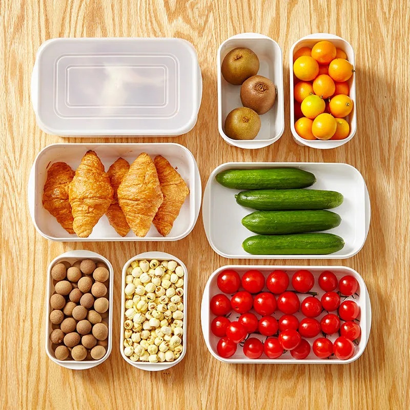 4-delige voedselbewaarbak voor - Meal Prep Containers Xl recensie en prijs