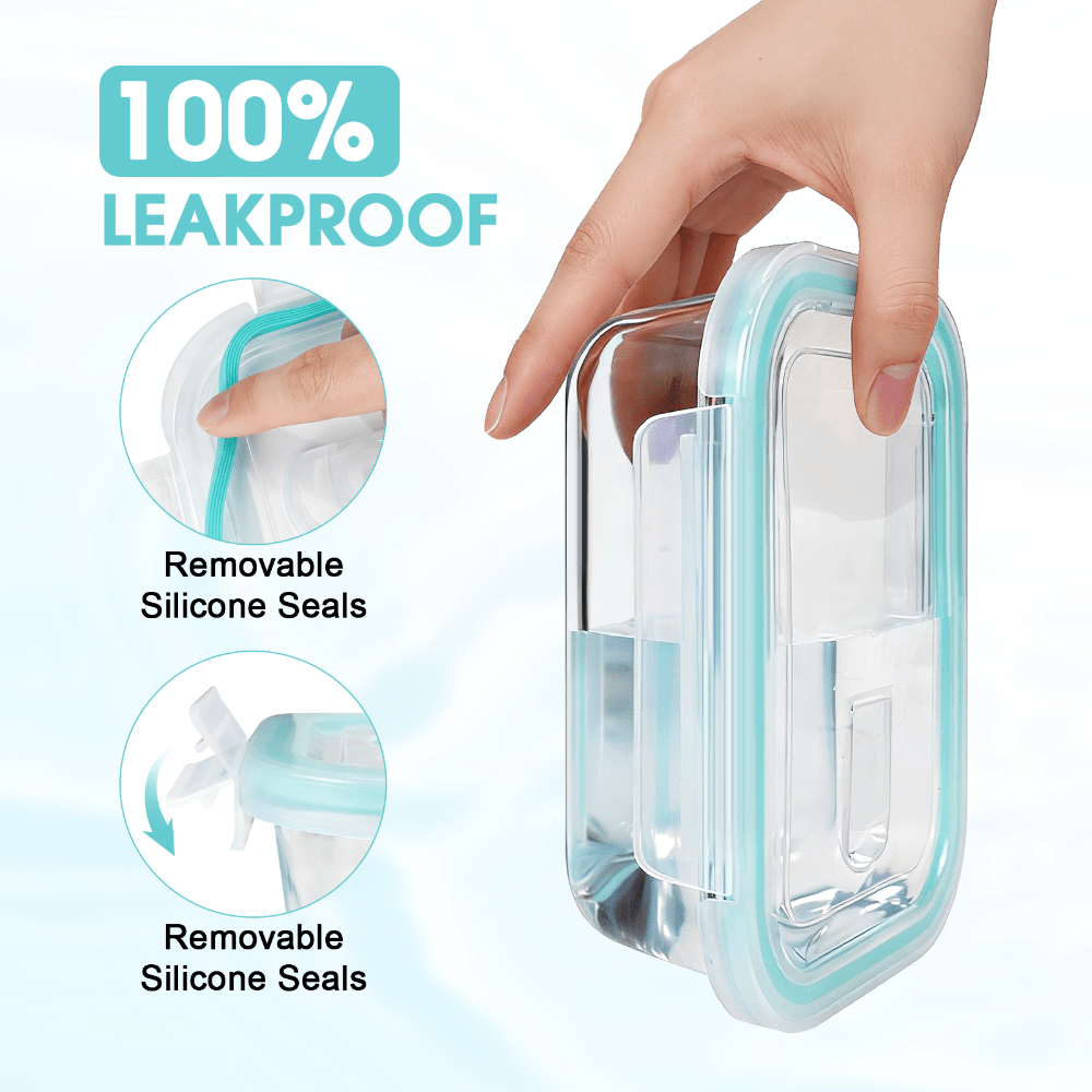 Glazen voedselbewaarcontainers - Meal Prep Kit recensie en prijs