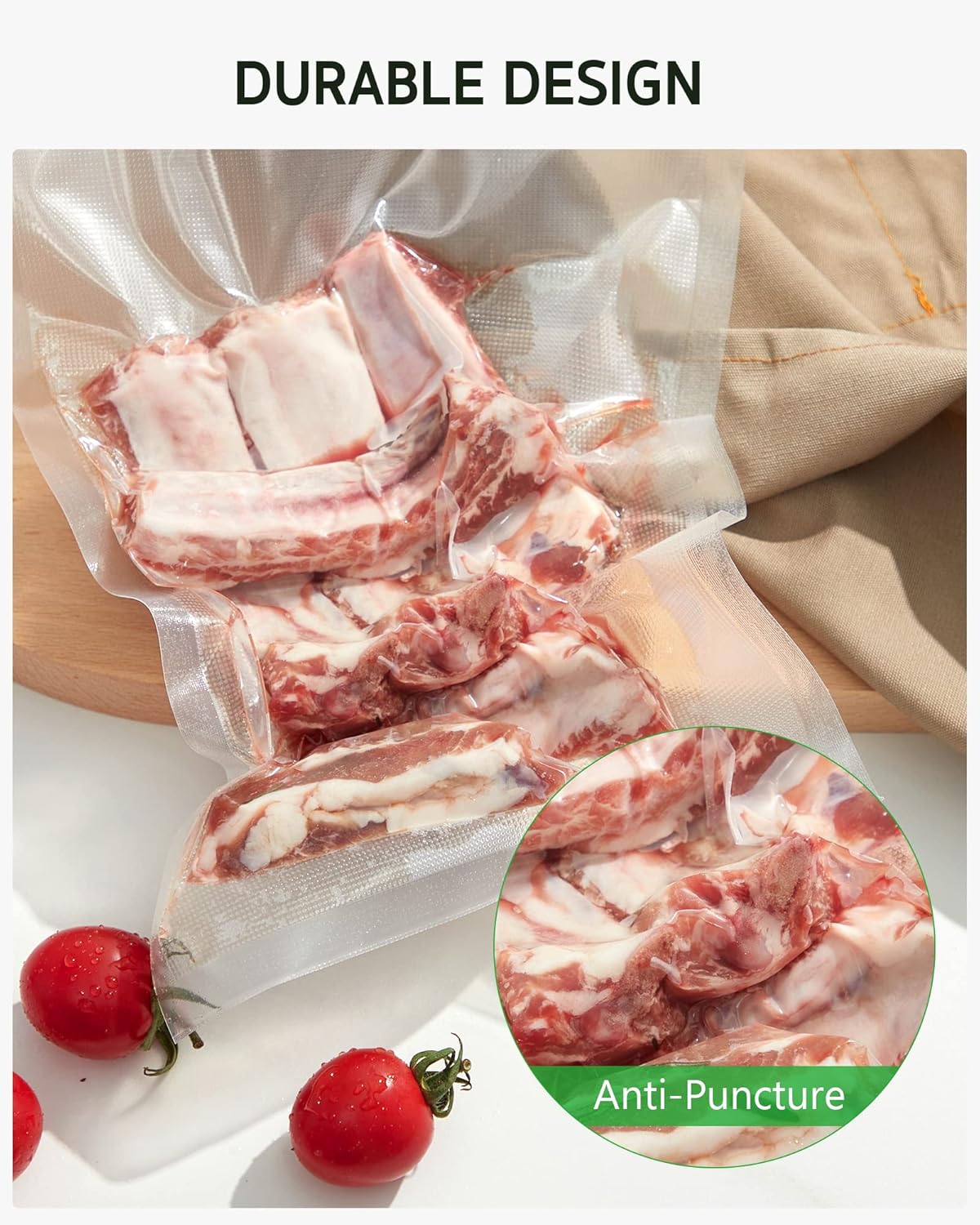 150 stuks vacuümsealzakjes voo - Meal Prep Bulking recensie en prijs
