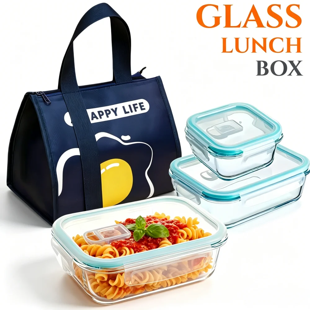 BPA-vrije glazen lunchbox, rec - Meal Prep Burrito recensie en prijs