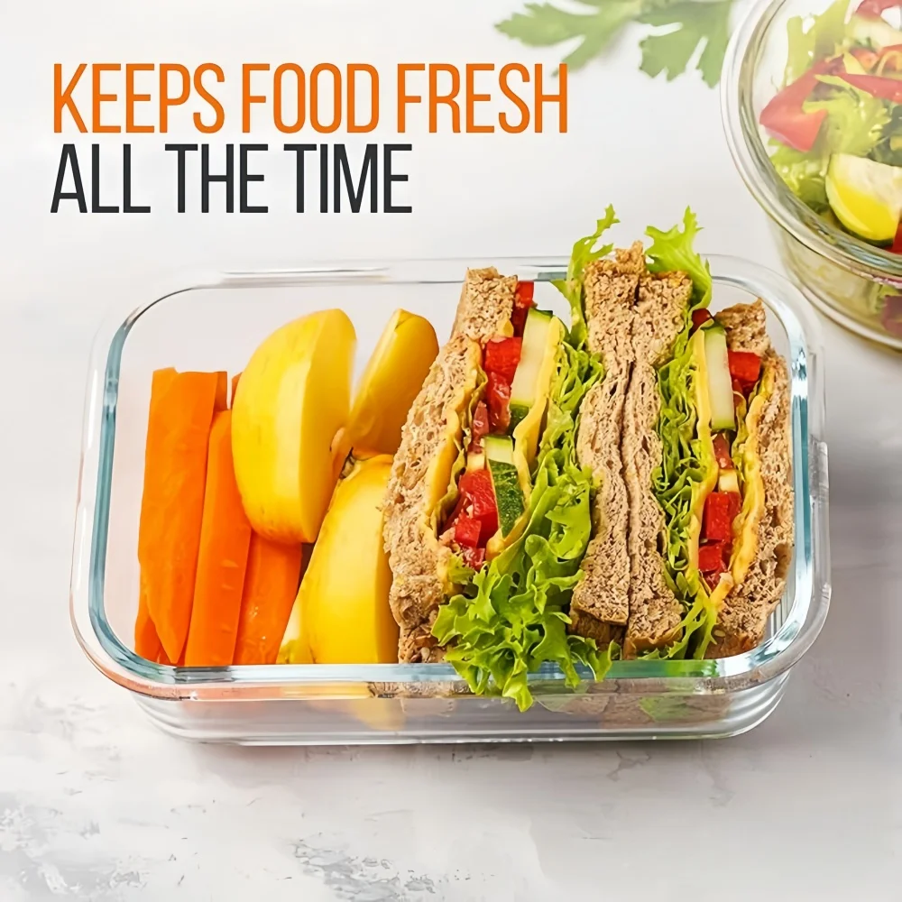 BPA-vrije glazen lunchbox, rec - Meal Prep Burrito recensie en prijs