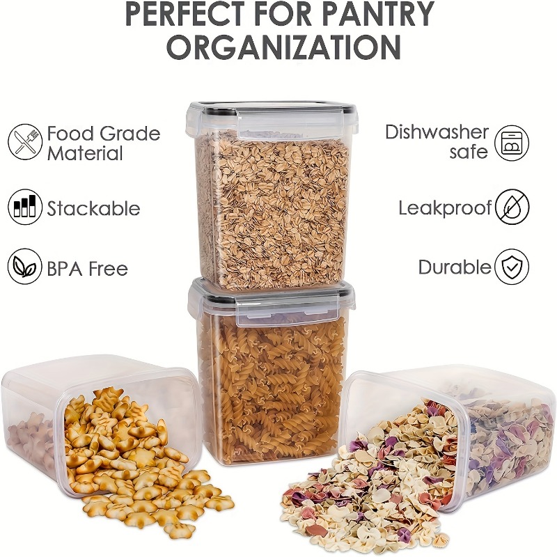 6 stuks luchtdichte voedselops - Meal Prep Containers Xl recensie en prijs