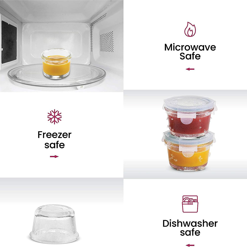 5oz Kleine Glazen Meal Prep Vo - Meal Prep Glass Containers Oven Safe recensie en prijs