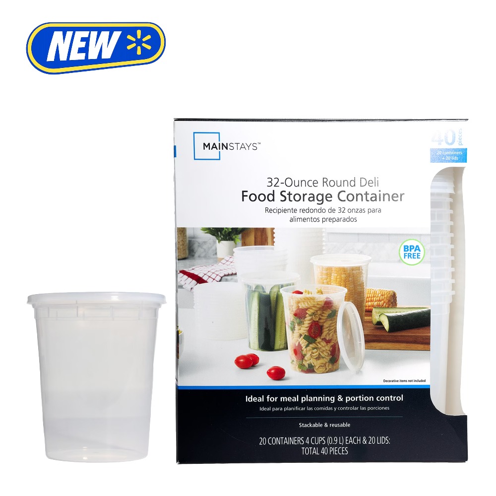 Set van 40 plastic deli-contai - Meal Prep Kit recensie en prijs