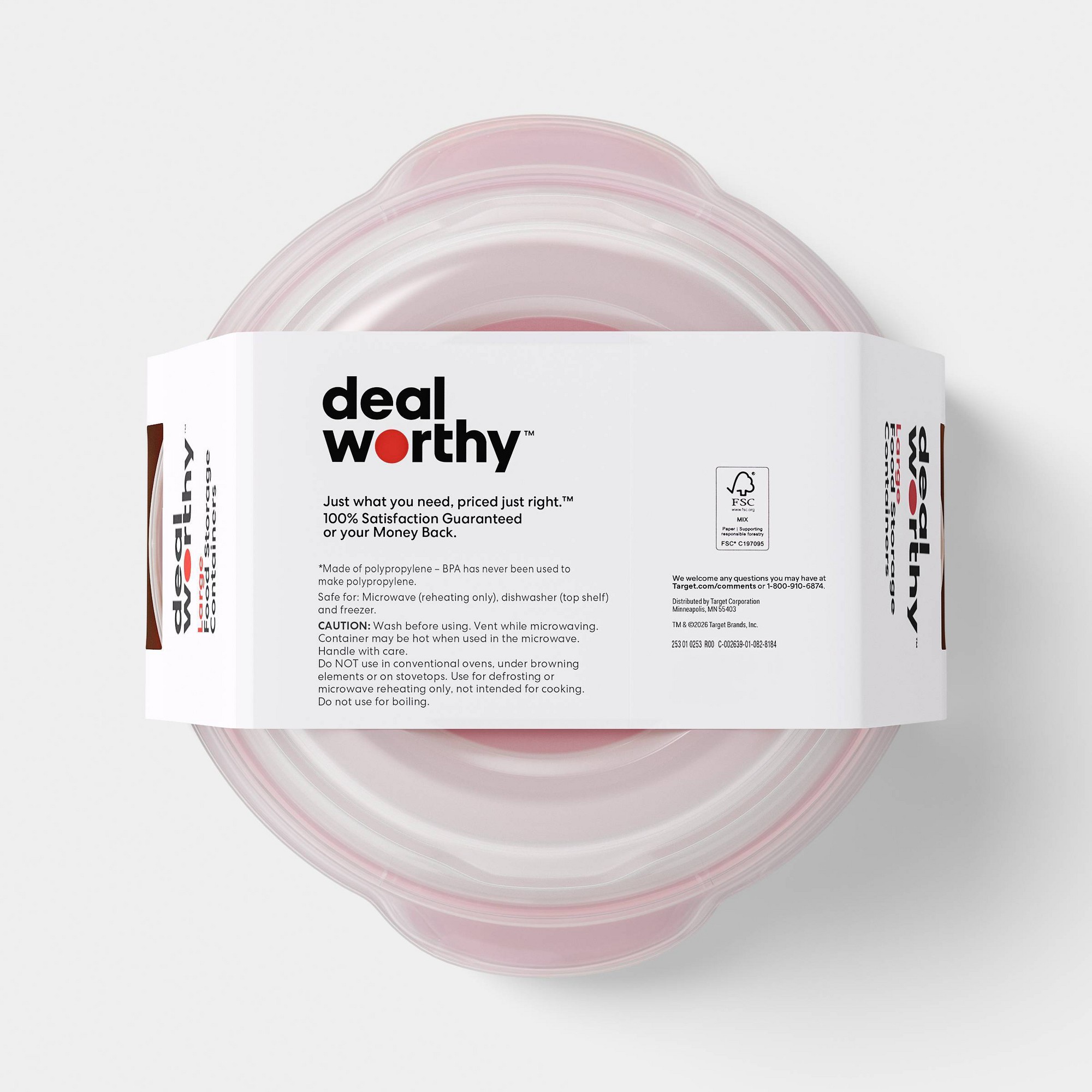 2ct Grote Ronde Voedselbewaarc - Meal Prep Container recensie en prijs