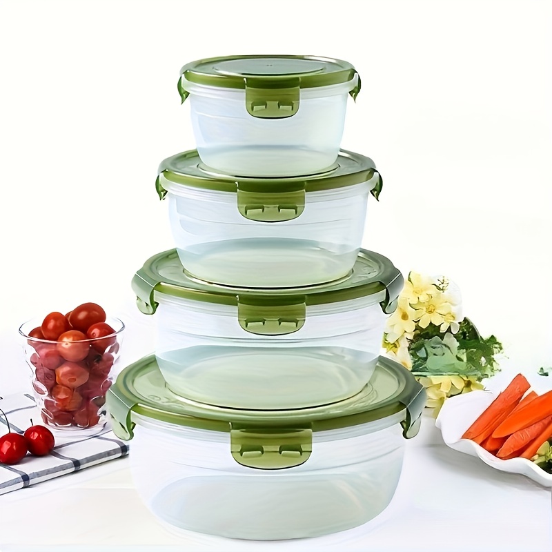 4 plastic voedselbewaarcontain - Meal Preparation recensie en prijs