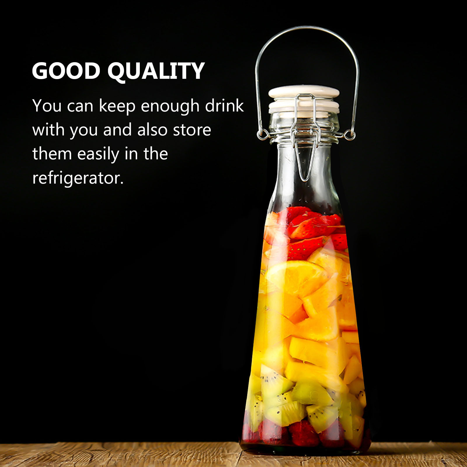 2-delige set transparante glaz - Glass Container Set recensie en prijs