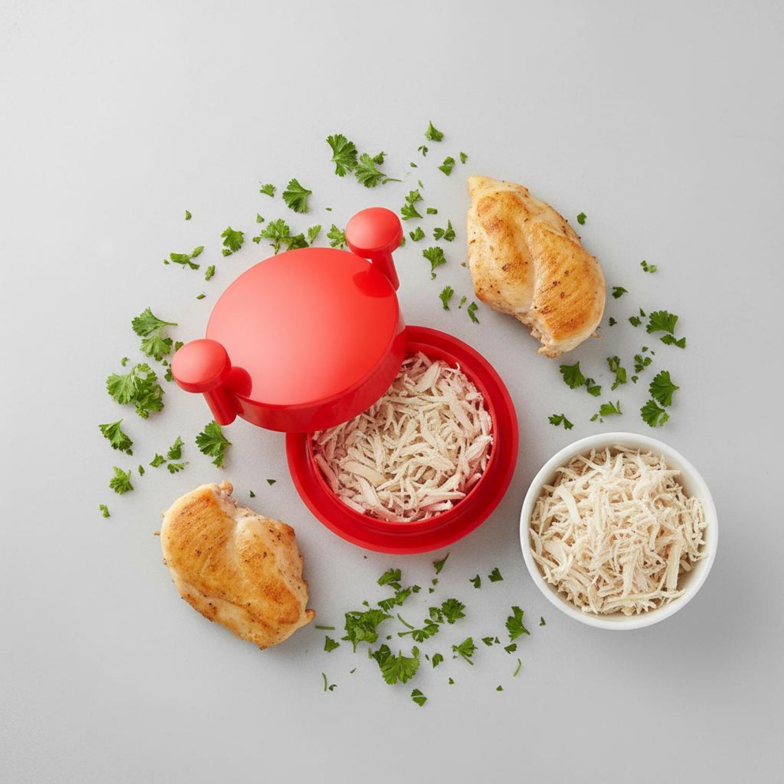 Kipfilet Shredder, hoog eiwitg - Meal Prep Chicken recensie en prijs