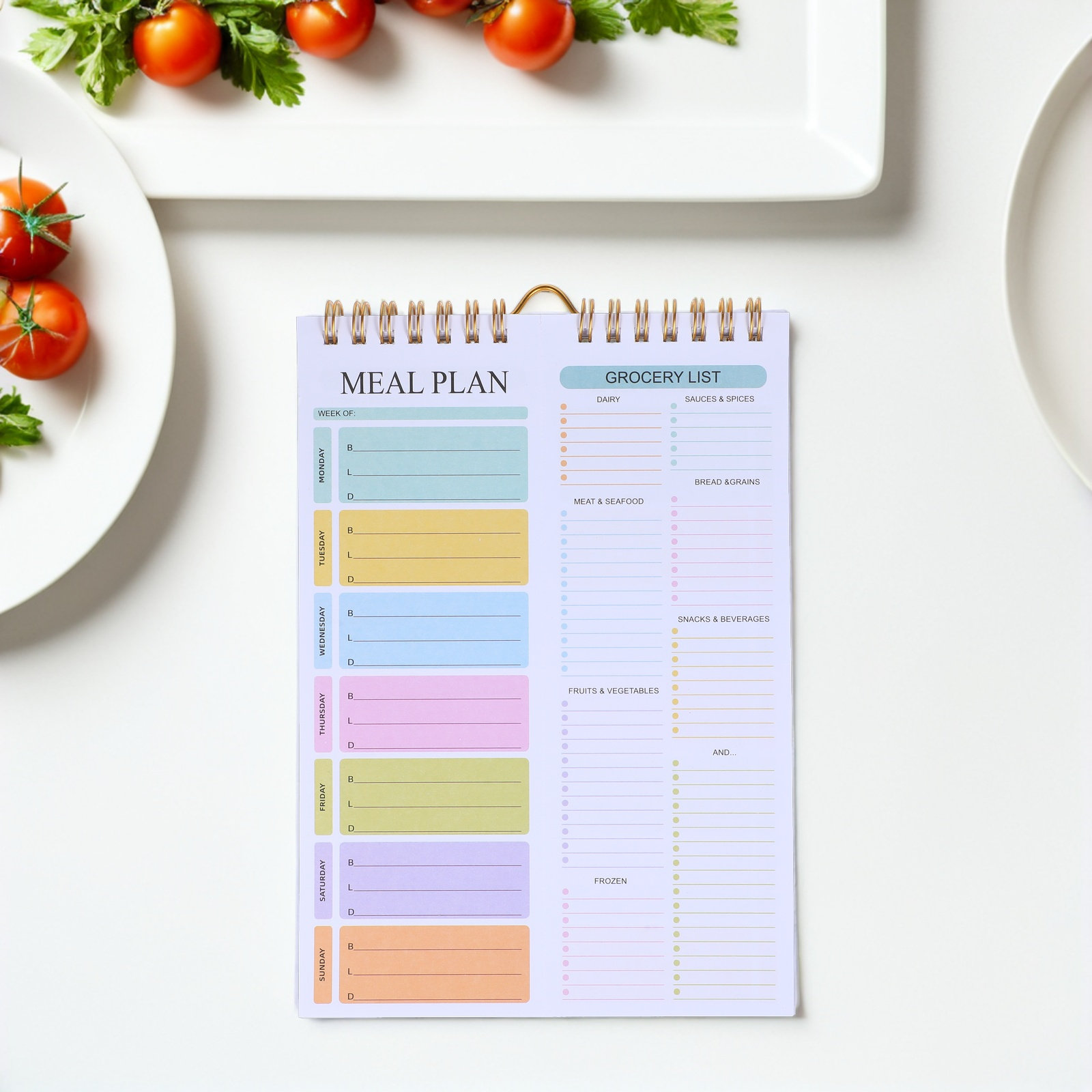 Wekelijkse maaltijdplanner not - Meal Prep Grocery List recensie en prijs