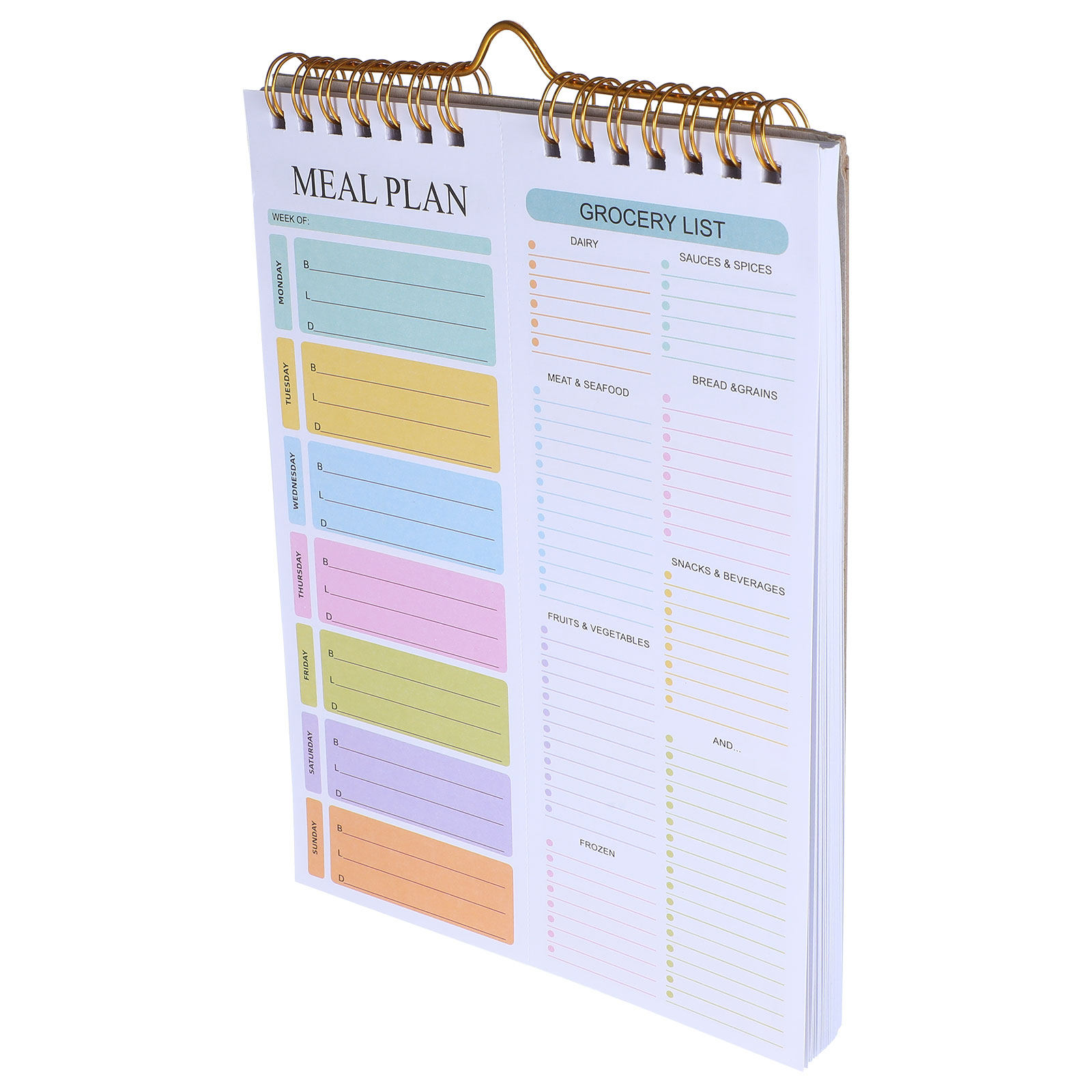 Wekelijkse maaltijdplanner not - Meal Prep Grocery List recensie en prijs