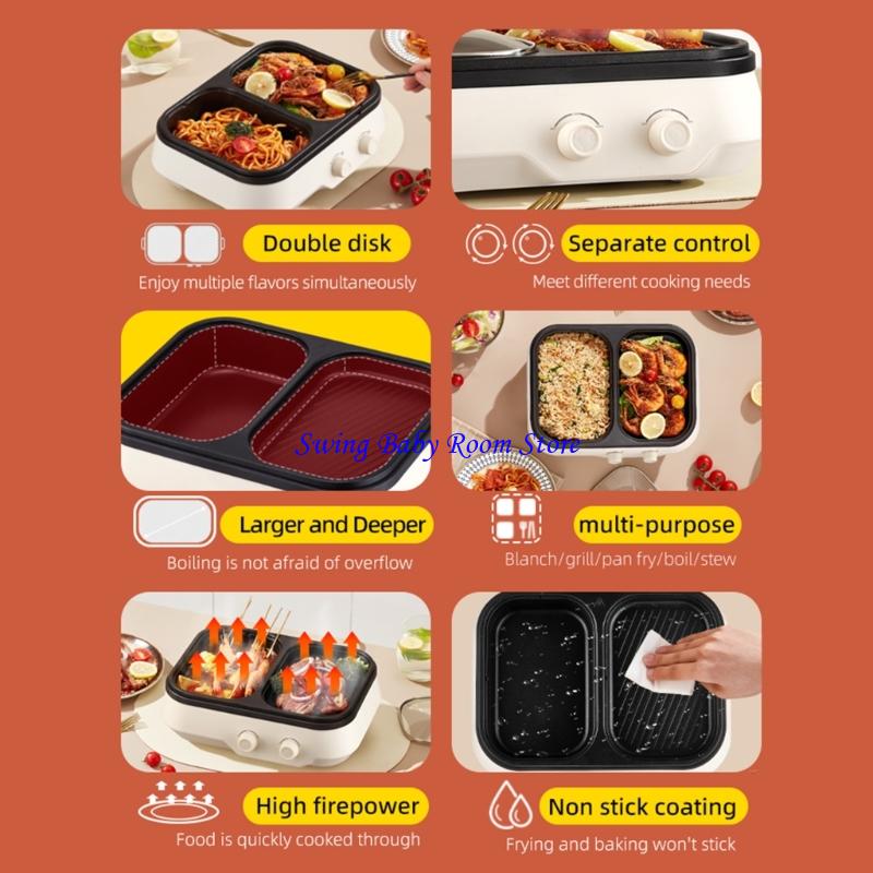 K1AD 2-in-1 kookapparaat en gr - Meal Preparation recensie en prijs