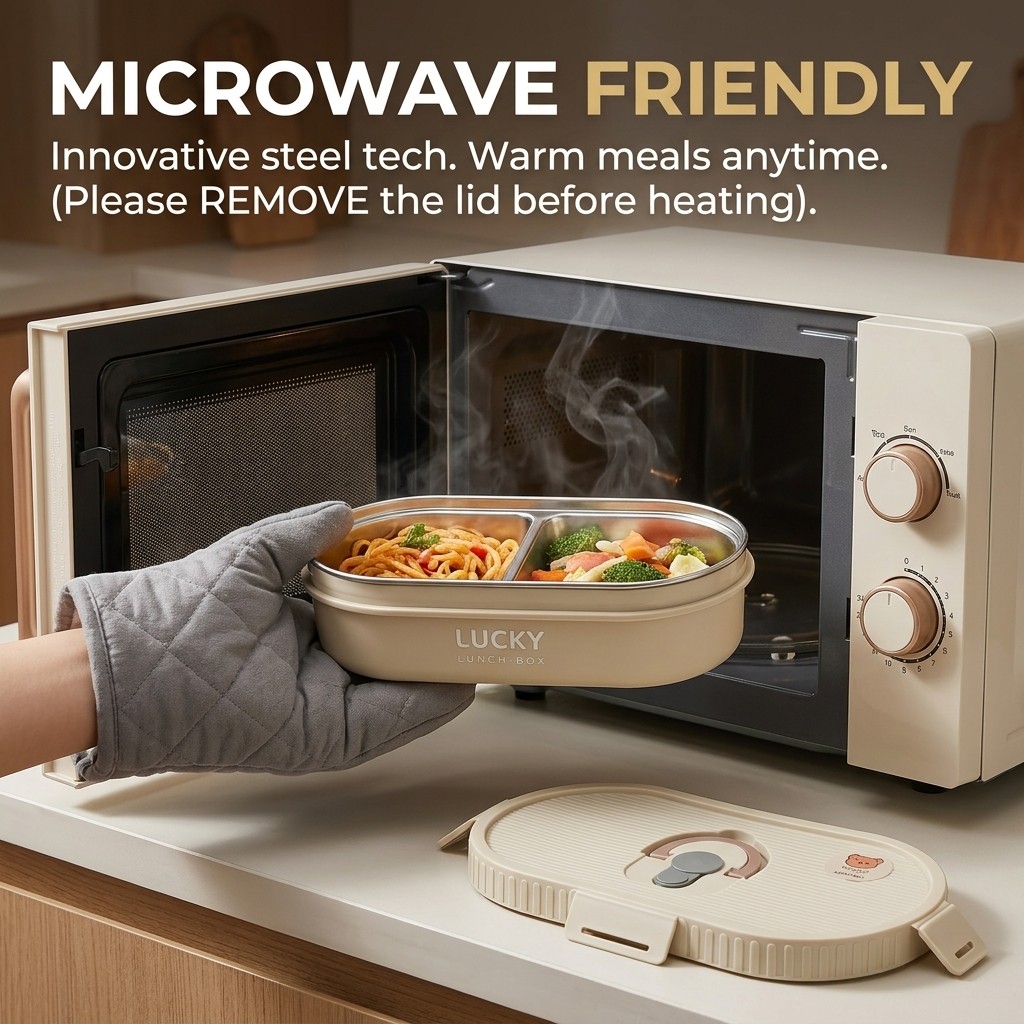 Microgolfbestendige 304 roestv - Meal Preparation recensie en prijs