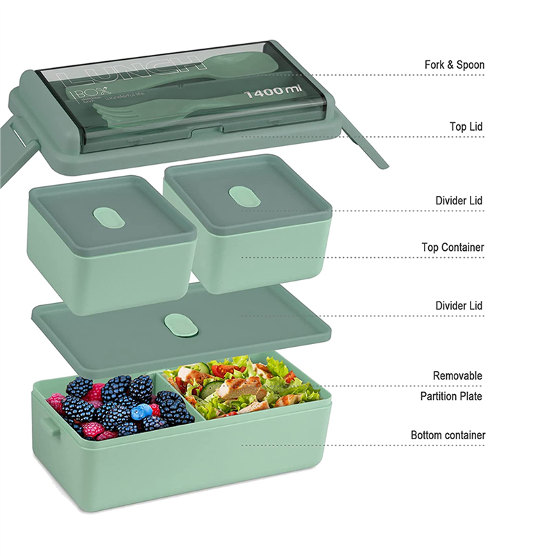 ABXF-2X Bento Box Kit, 47,35 O - Meal Prep Kit recensie en prijs