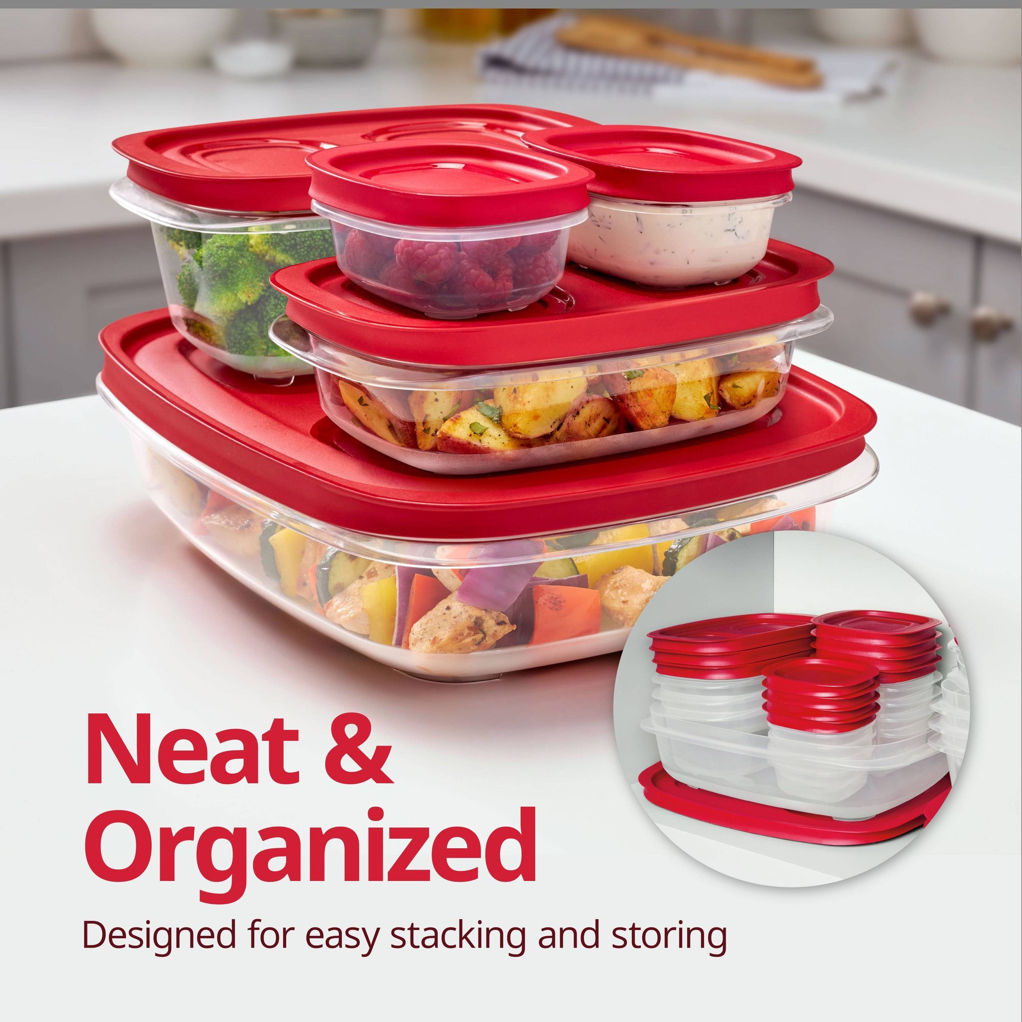 Rechthoekige voedselopslagcont - Meal Prep Container recensie en prijs