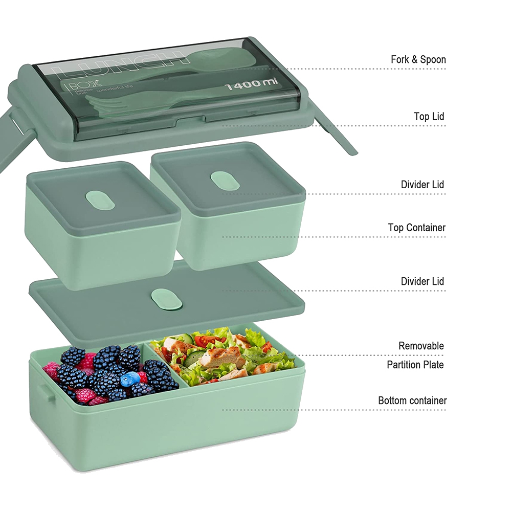 ABFW Bento Box Kit, 47.35OZ Be - Meal Prep Kit recensie en prijs