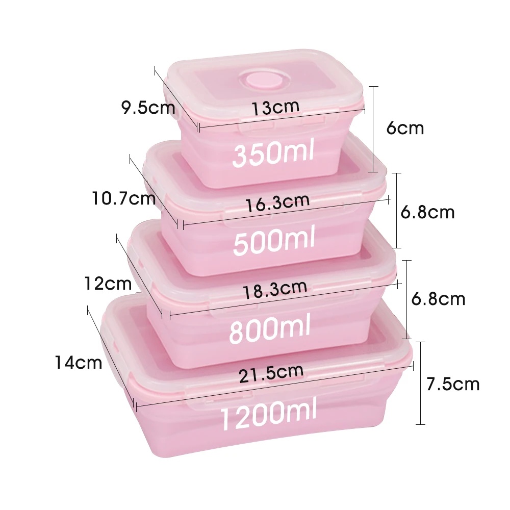 Opvouwbare Voedselopslagcontai - Meal Prep Kit recensie en prijs