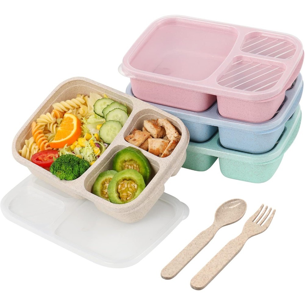 1 Bento Box Lunchbox voor kind - Meal Prep Box recensie en prijs