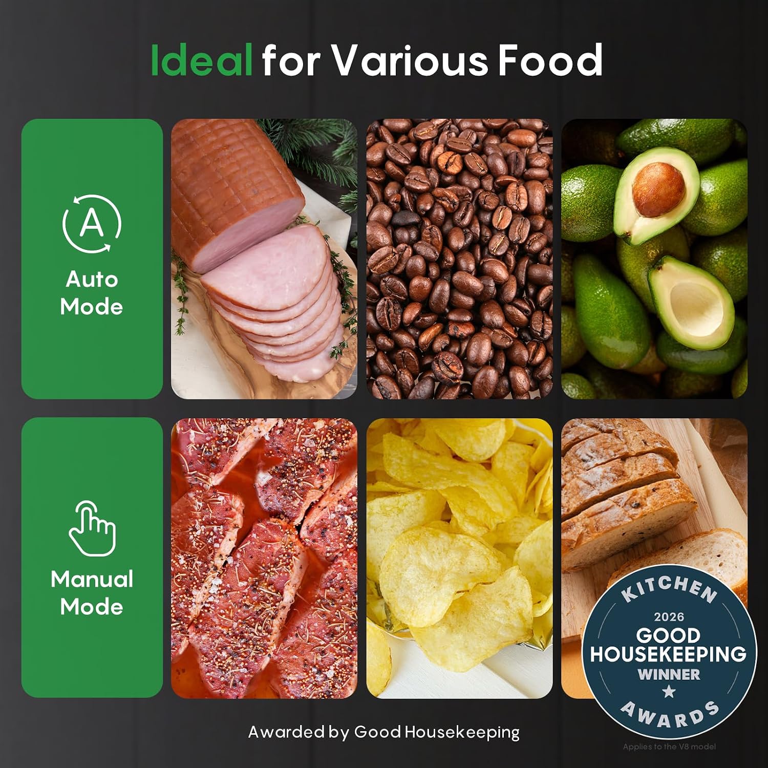 automatische voedselvacuümseal - Meal Prep Bulking recensie en prijs