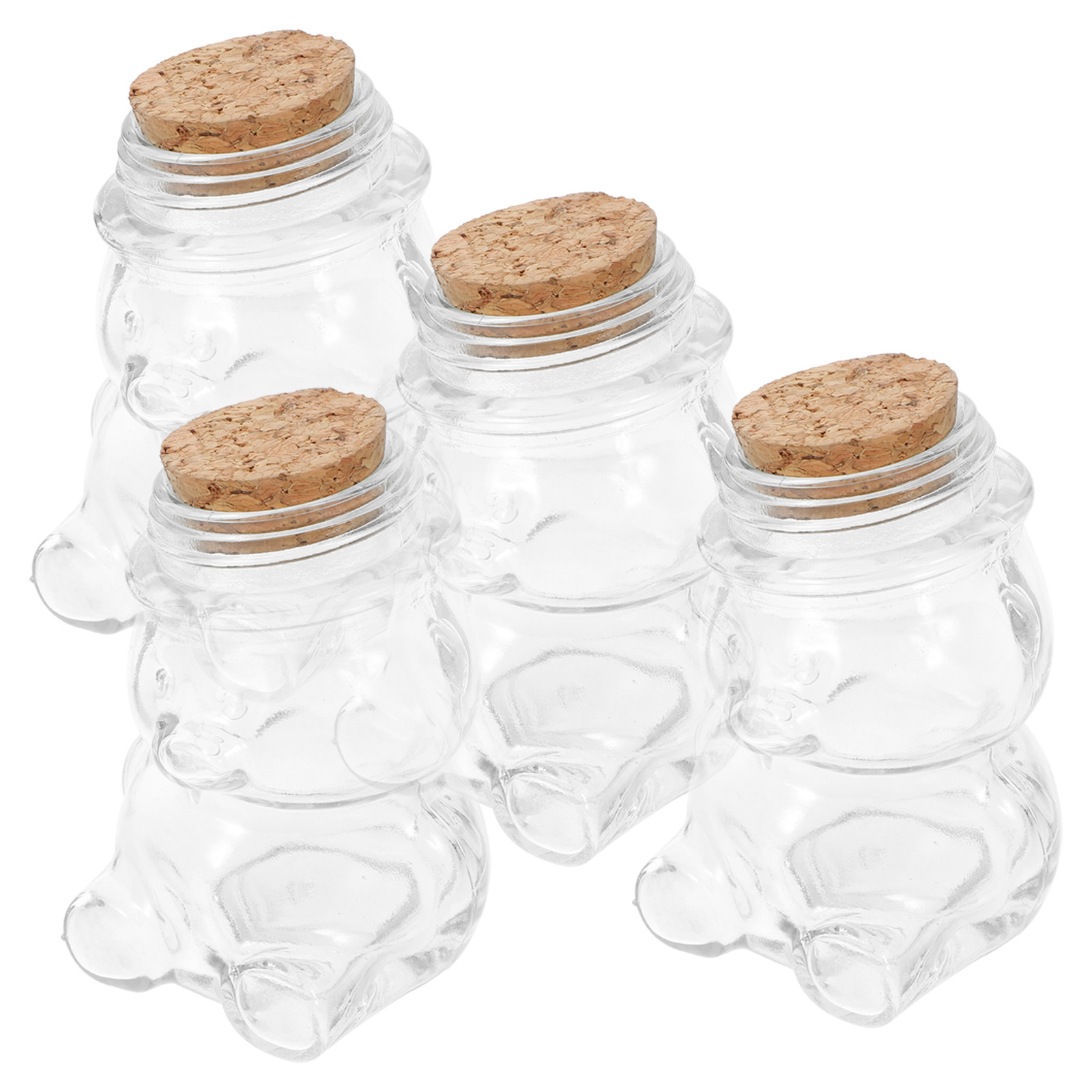 4-delige glazen snoepkruikense - Glass Container Set recensie en prijs