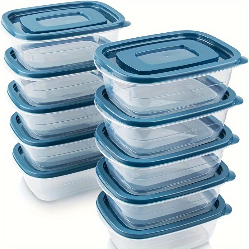 Een set van 6 transparante, st - Meal Prep Containers Xl recensie en prijs