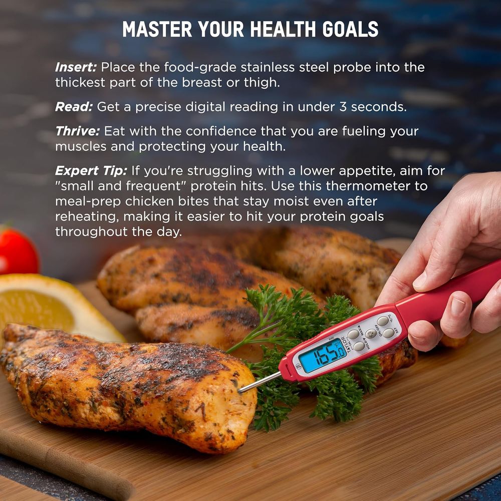 Digitale vleesthermometer - Ei - Meal Prep Chicken recensie en prijs
