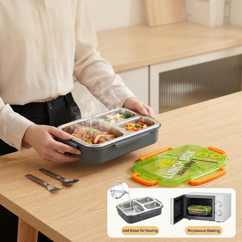 Microgolfbestendige 304 roestv - Meal Preparation recensie en prijs