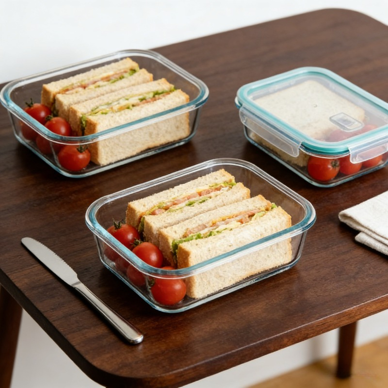 Hoge borosilicaat glazen lunch - Meal Prep Glass Containers Oven Safe recensie en prijs