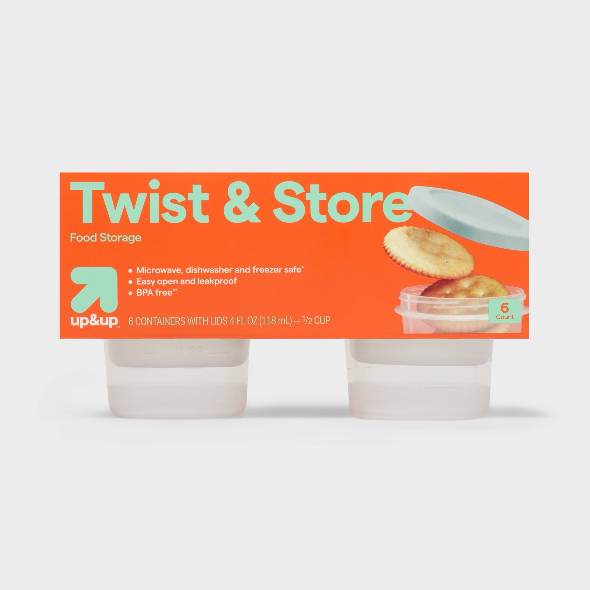 6-delige ronde Twist-Lock voed - Meal Prep Container recensie en prijs