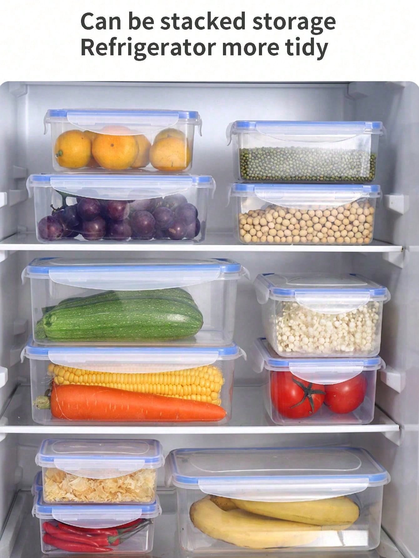 Verzegelde rechthoekige koelka - Meal Prep Containers Xl recensie en prijs