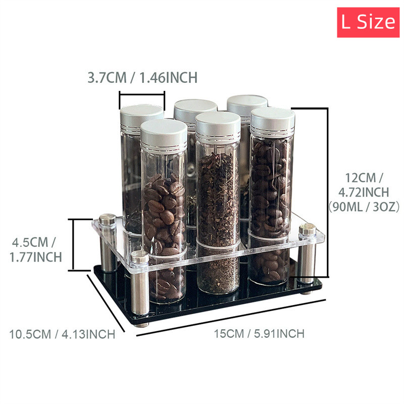 Koffiebonen opslagcontainer Dr - Glass Container Set recensie en prijs